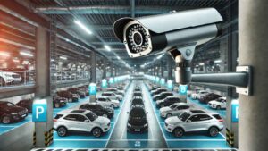 bãi giữ xe ô tô cần thơ bích long với hệ thống camera giám sát hiện đại