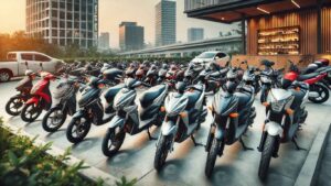 thuê xe máy cà mau của công ty Bích Long